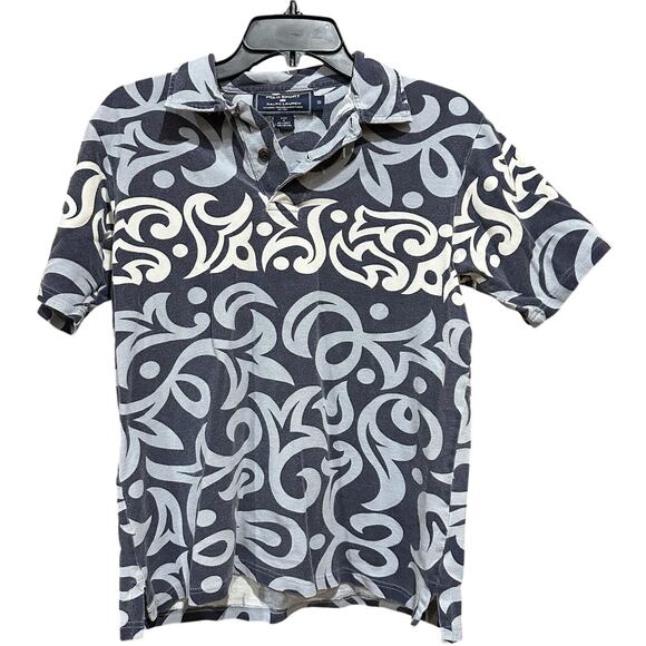Polo Sport Ralph Lauren Other - Polo Sport Ralph Lauren Polo Shirt Boys Small Blue Tribal Pattern Short Sleeve